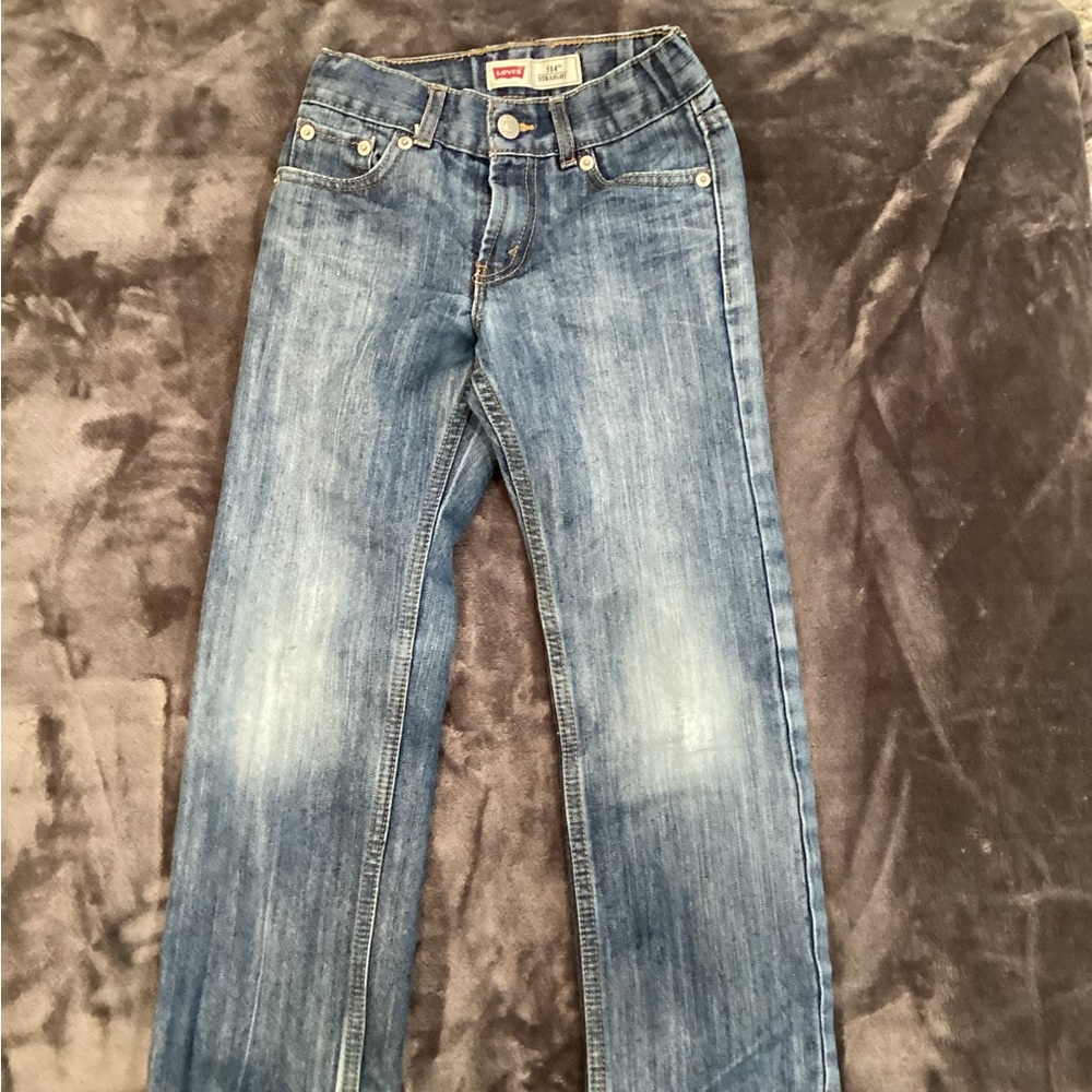 Levi's Light Blue Straight Leg Jeans